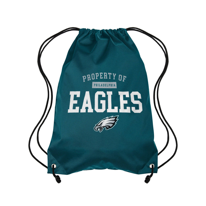 Philadelphia Eagles NFL Property Of Drawstring Backpack