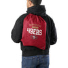 San Francisco 49ers NFL Property Of Drawstring Backpack