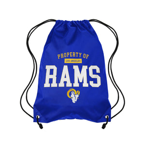 Los Angeles Rams NFL Property Of Drawstring Backpack