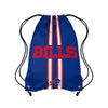 Buffalo Bills NFL Team Stripe Wordmark Drawstring Backpack