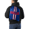 Buffalo Bills NFL Team Stripe Wordmark Drawstring Backpack