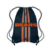 Chicago Bears NFL Team Stripe Wordmark Drawstring Backpack