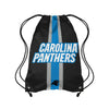 Carolina Panthers NFL Team Stripe Wordmark Drawstring Backpack