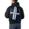 Dallas Cowboys NFL Team Stripe Wordmark Drawstring Backpack