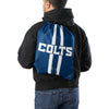 Indianapolis Colts NFL Team Stripe Wordmark Drawstring Backpack