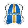 Los Angeles Chargers NFL Team Stripe Wordmark Drawstring Backpack