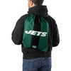 New York Jets NFL Team Stripe Wordmark Drawstring Backpack