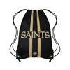 New Orleans Saints NFL Team Stripe Wordmark Drawstring Backpack