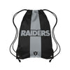 Las Vegas Raiders NFL Team Stripe Wordmark Drawstring Backpack