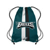 Philadelphia Eagles NFL Team Stripe Wordmark Drawstring Backpack