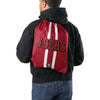 San Francisco 49ers NFL Team Stripe Wordmark Drawstring Backpack