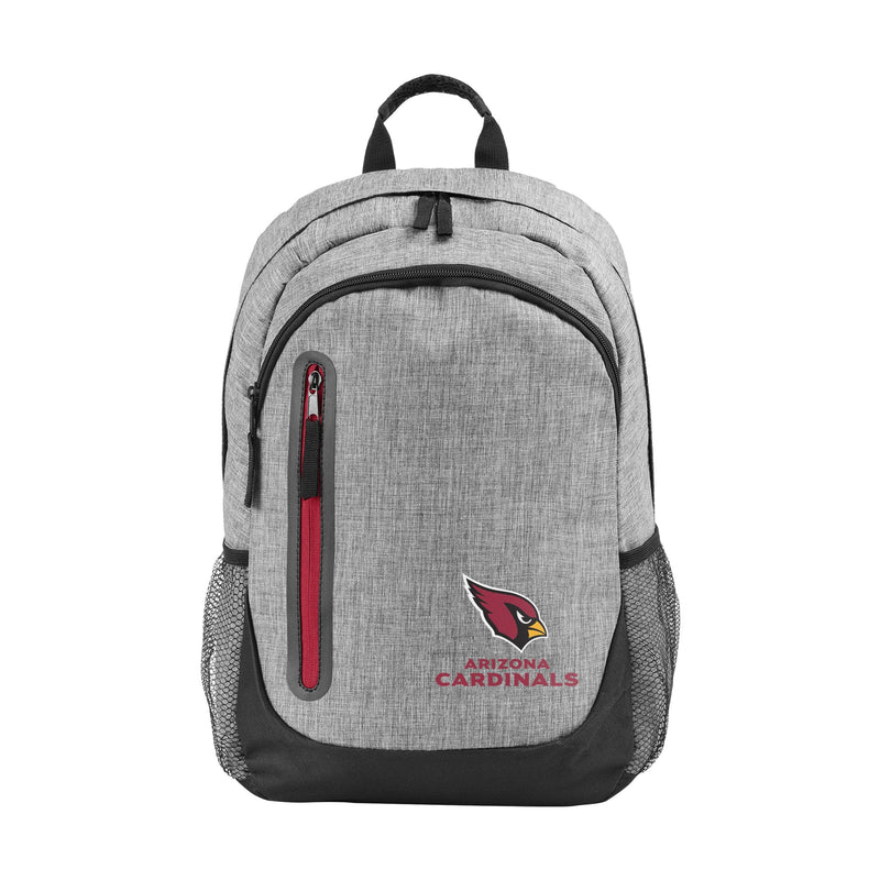 Arizona Cardinals NFL Heather Grey Bold Color Backpack