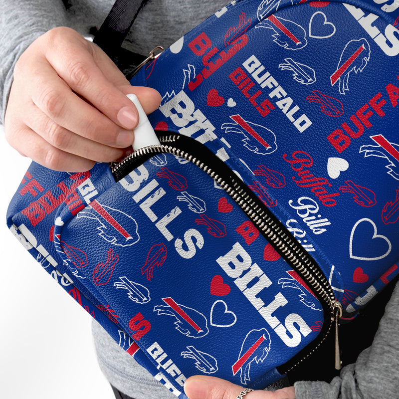 buffalo bills mini backpack Buffalo Bills NFL Logo Love Mini Backpack