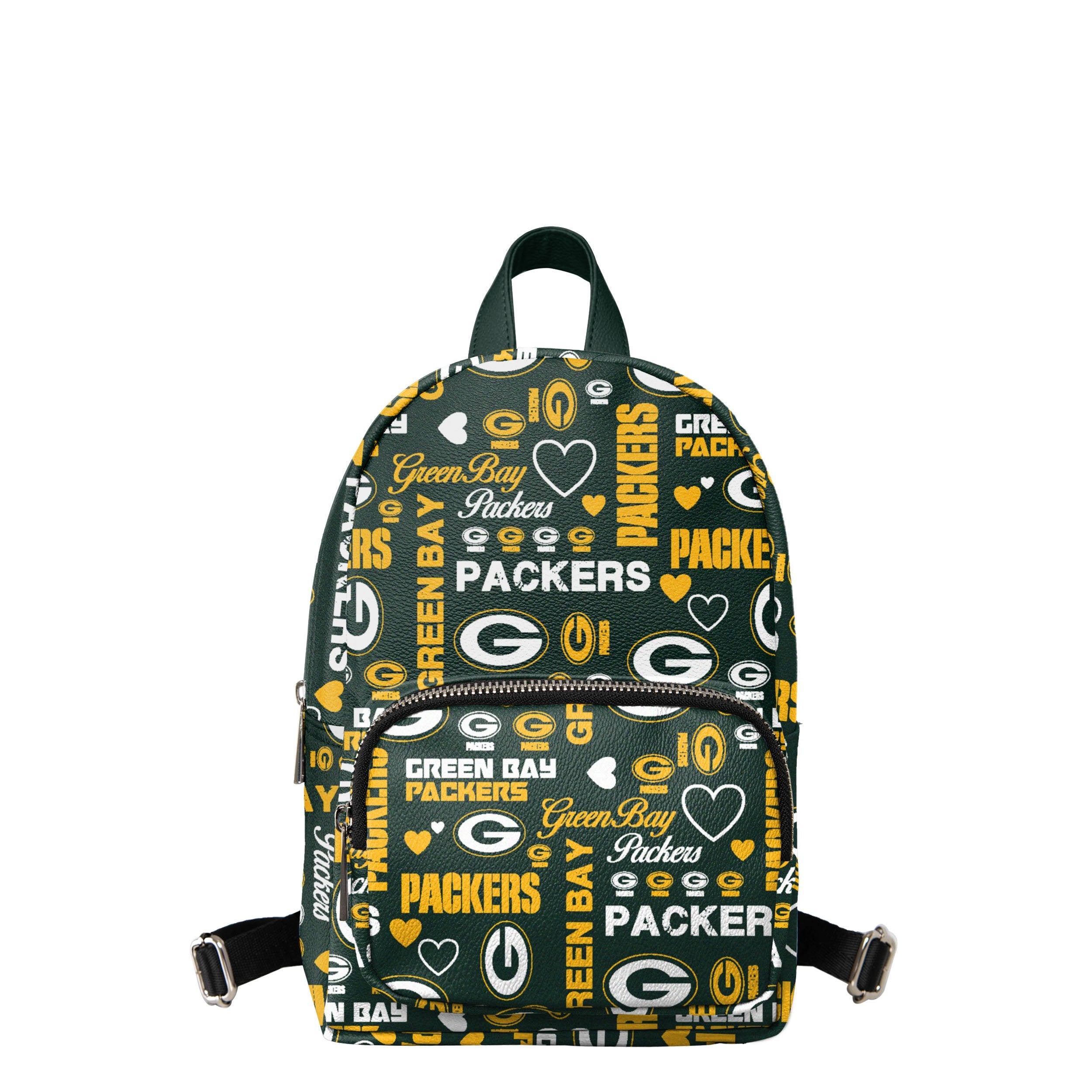 Loungefly NFL Green Bay Packers Logo Mini Backpack New