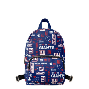 New York Giants NFL Logo Love Mini Backpack