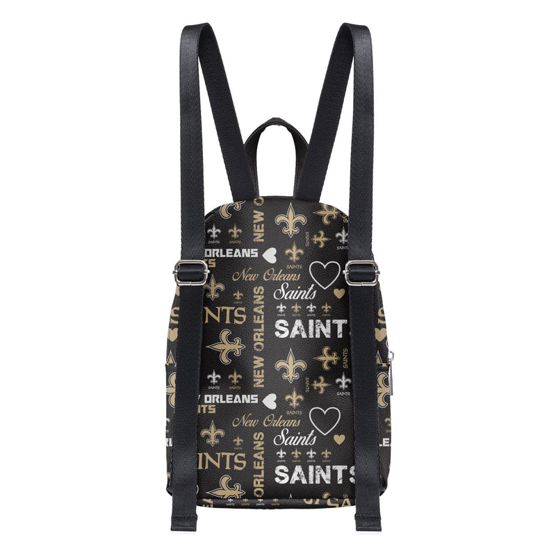 New Orleans Saints Pet Mini Backpack – 3 Red Rovers