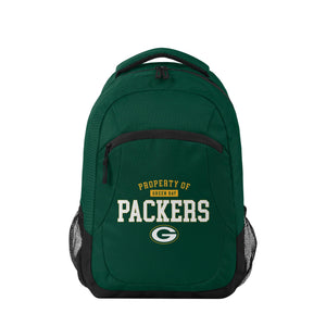 Green Bay Packers NFL Property Of Action Backpack
