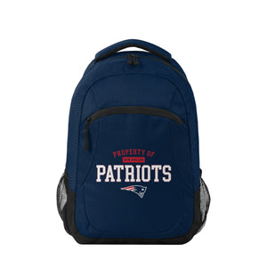 New England Patriots NFL Property Of Action Backpack