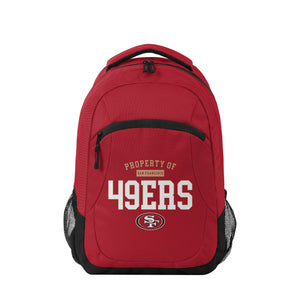 San Francisco 49ers NFL Property Of Action Backpack