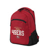 San Francisco 49ers NFL Property Of Action Backpack