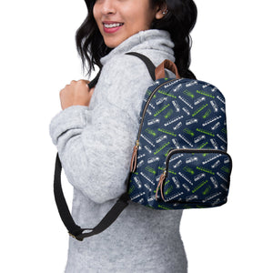 Seattle Seahawks NFL Printed Collection Mini Backpack