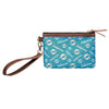 Miami Dolphins NFL Repeat Logo Wristlet