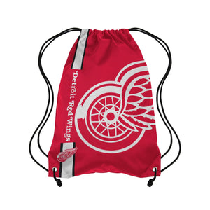 Detroit Red Wings NHL Big Logo Drawstring Backpack