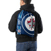 Winnipeg Jets NHL Big Logo Drawstring Backpack