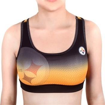 Pittsburgh Steelers Gradient Sports Bra