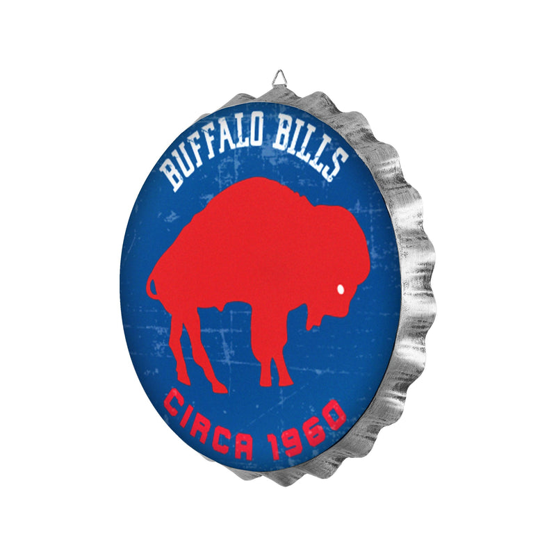 Buffalo Bills NFL Retro Bottle Cap Wall Sign