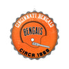 Cincinnati Bengals NFL Retro Bottle Cap Wall Sign