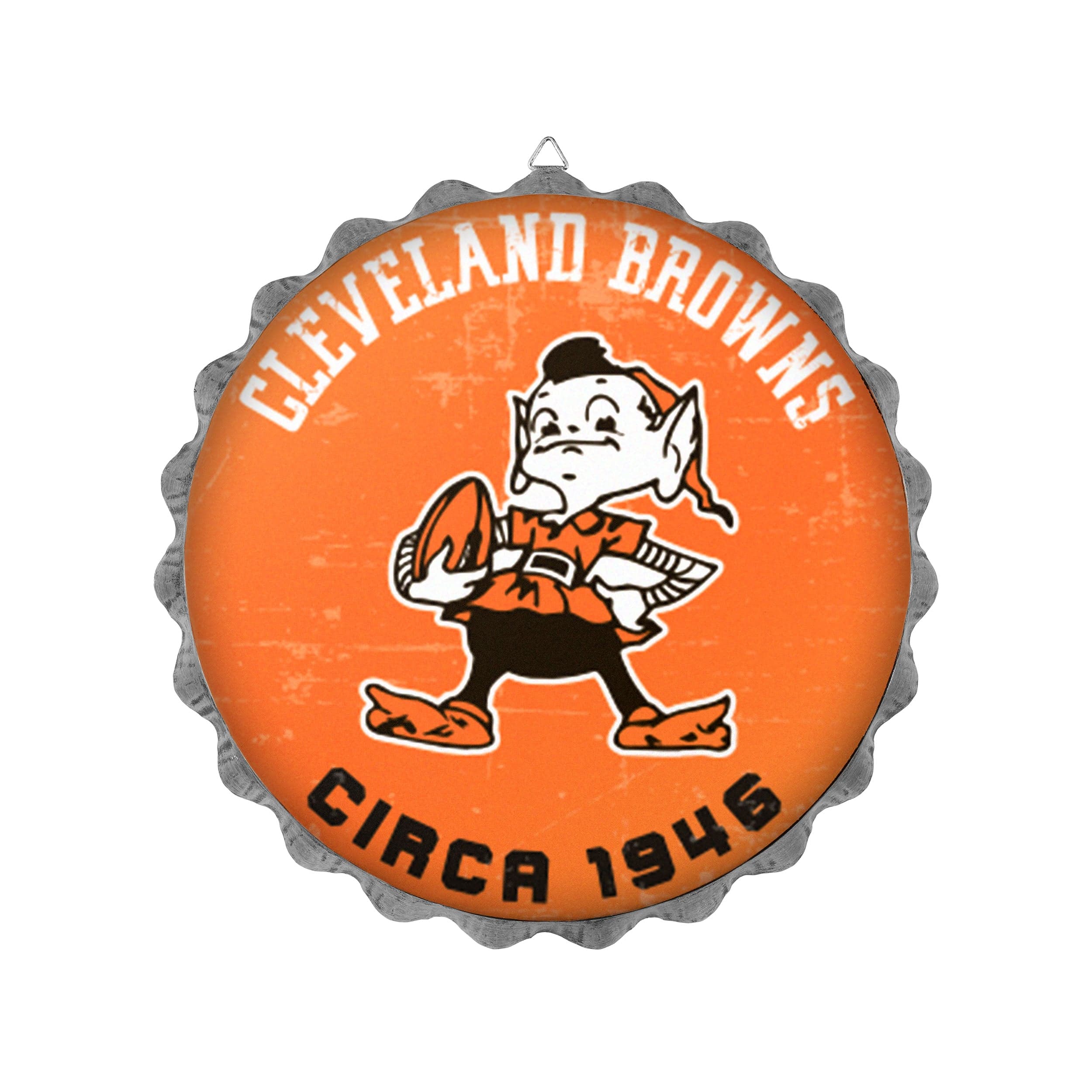 Lids Cleveland Browns 23 LED Retro Logo Round Wall Sign