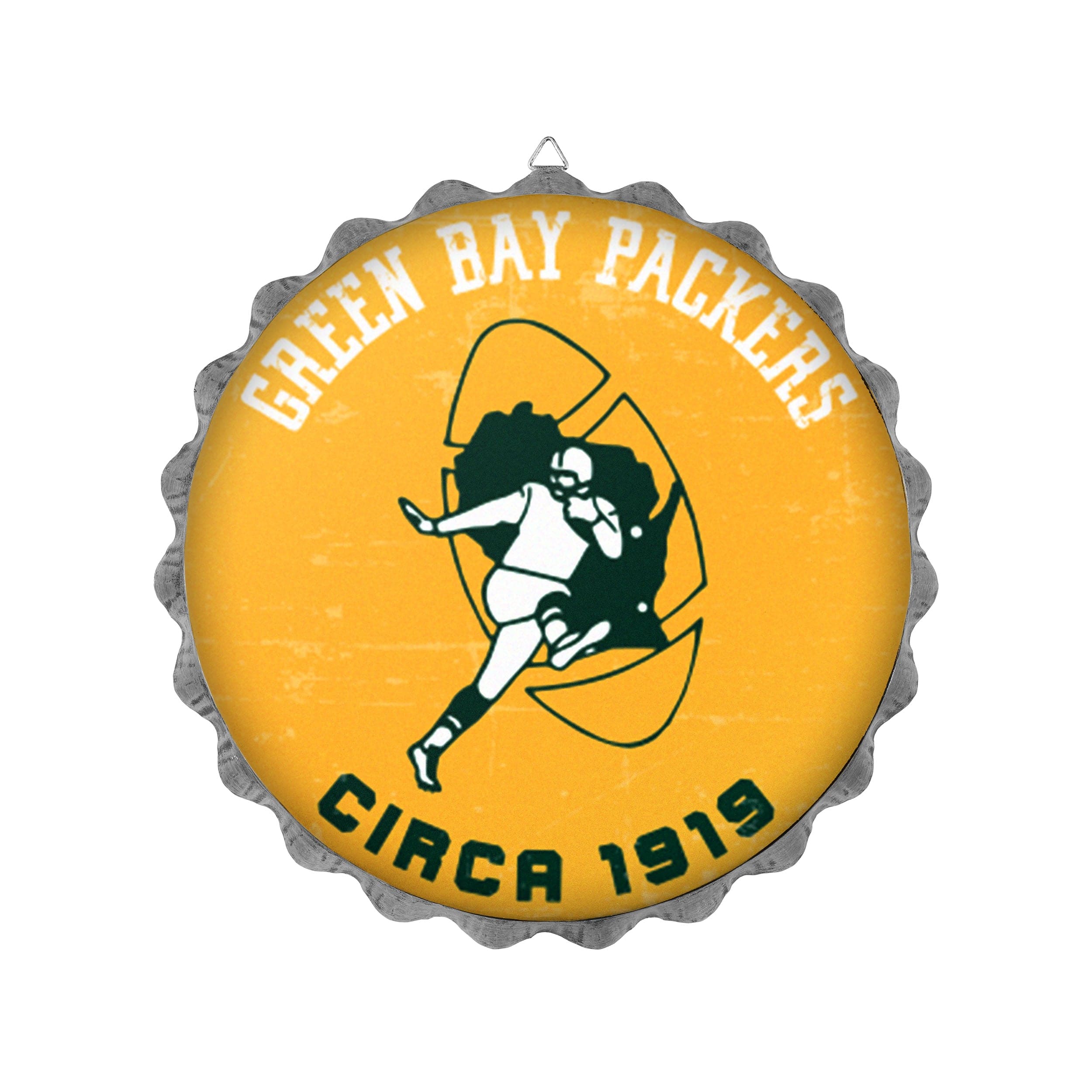 Green Bay Packers Distressed State with Logo