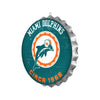 Miami Dolphins NFL Retro Bottle Cap Wall Sign