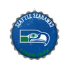 Seattle Seahawks NFL Retro Bottle Cap Wall Sign