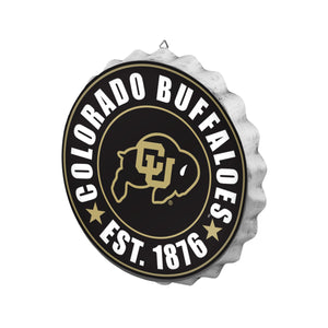Colorado Buffaloes NCAA Bottle Cap Wall Sign