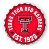 Texas Tech Red Raiders NCAA Bottle Cap Wall Sign