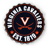 Virginia Cavaliers NCAA Bottle Cap Wall Sign