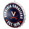 Virginia Cavaliers NCAA Bottle Cap Wall Sign