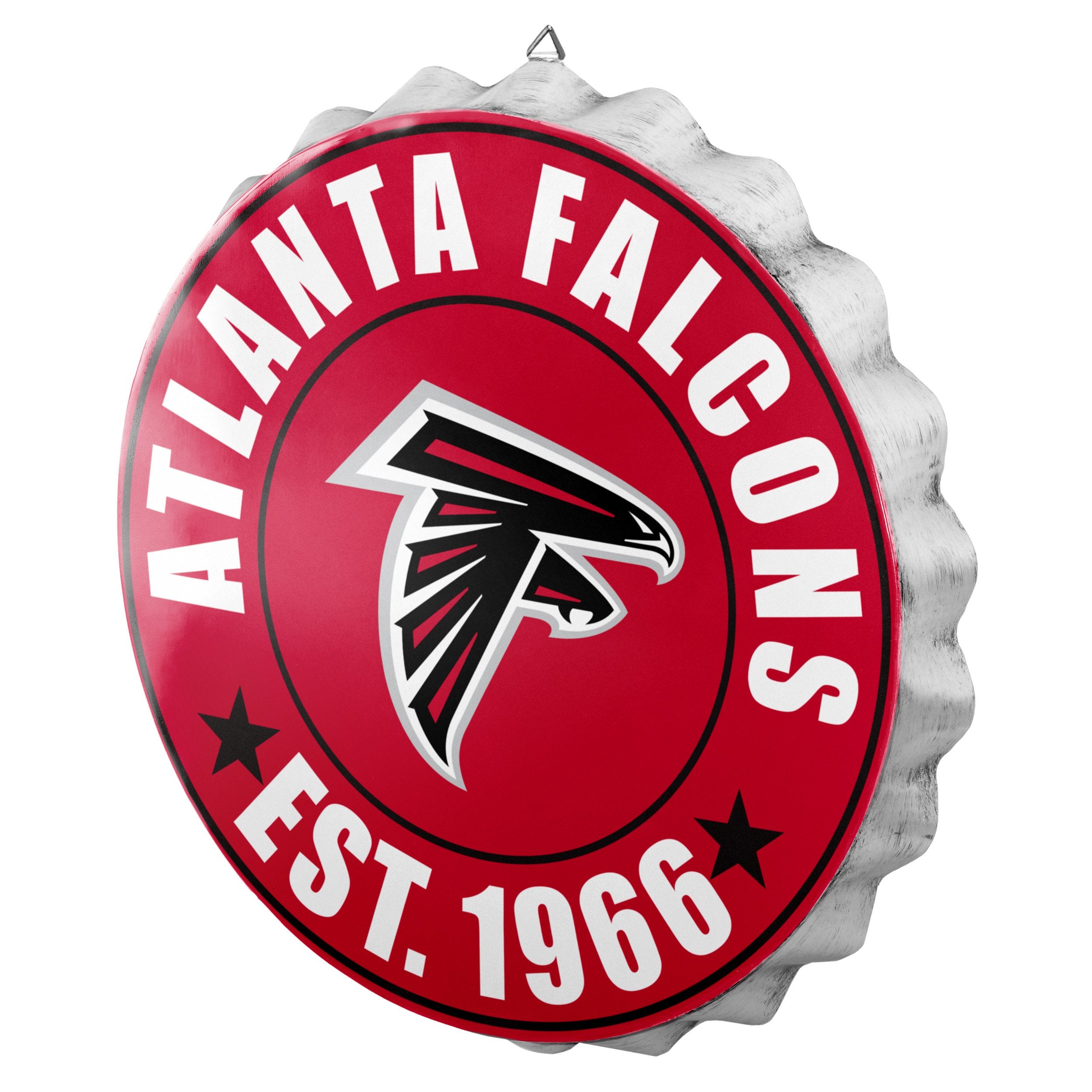 Atlanta Falcons Bottle Cap Wall Sign