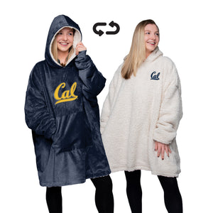 California Bears NCAA Reversible Big Logo Hoodeez