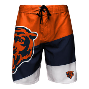 Chicago Bears NFL Mens Color Dive Boardshorts