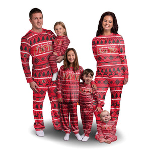 Calgary Flames NHL Family Holiday Pajamas