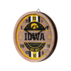 Iowa Hawkeyes NCAA Barrel Wall Clock