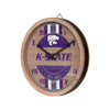 Kansas State Wildcats NCAA Barrel Wall Clock