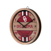 Oklahoma Sooners NCAA Barrel Wall Clock