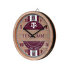 Texas A&M Aggies NCAA Barrel Wall Clock