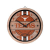 Texas Longhorns NCAA Barrel Wall Clock