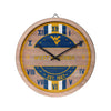 West Virginia Mountaineers NCAA Barrel Wall Clock