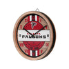 Atlanta Falcons NFL Barrel Wall Clock